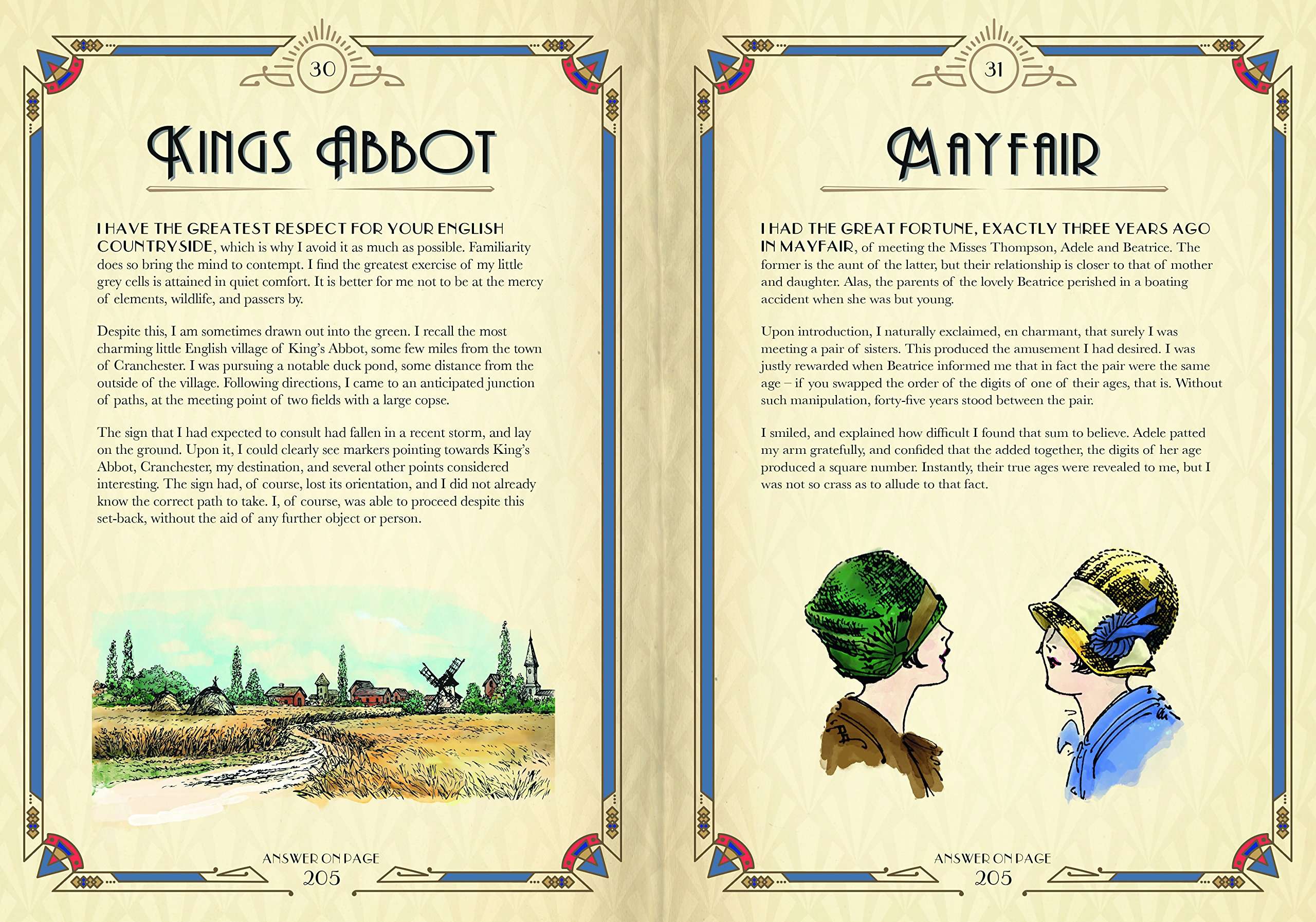 Hercule Poirot Whodunit Puzzles: Exercise Your Little Grey Cells to Solve Over 100 Riddles, Conundrums and Crimes Inspired by Agatha Christie's Great Detective - Image 3