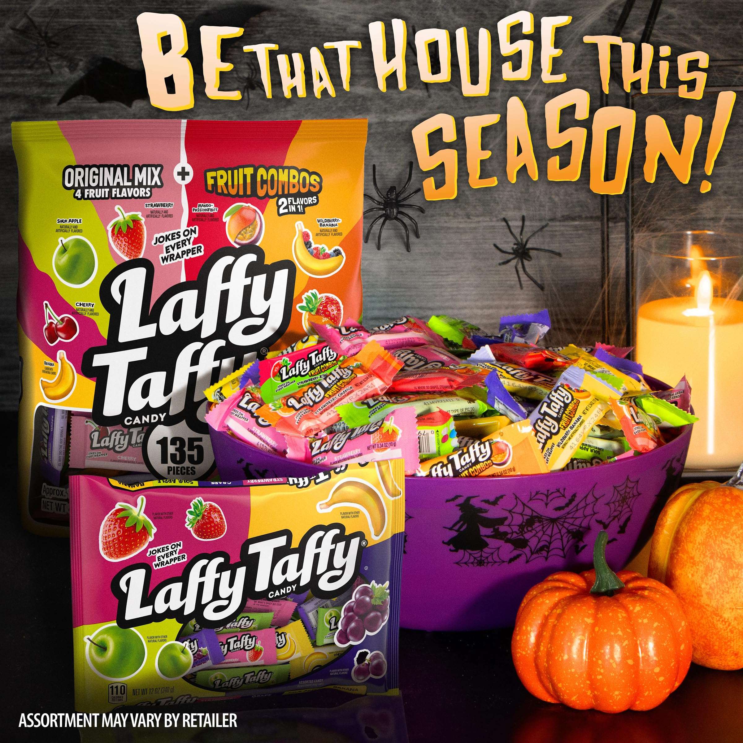 Laffy Taffy Candy, Assorted Mini Bars, 12 Ounce - Image 6