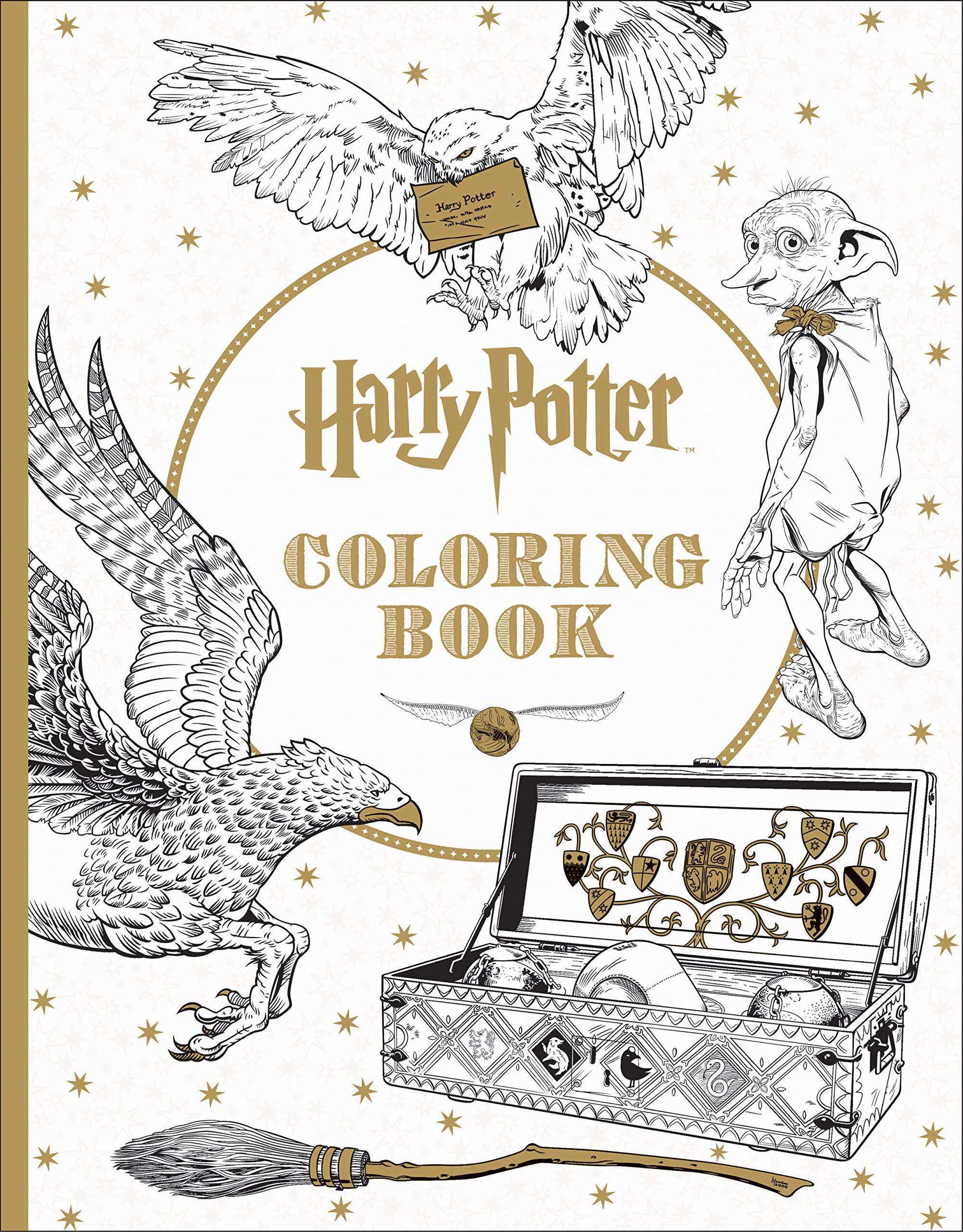Harry Potter Coloring Book - Image 1