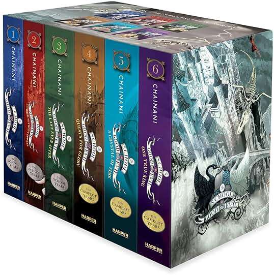 The School for Good and Evil: The Complete 6-Book Box Set: The School for Good and Evil, The School for Good and Evil: A World Without Princes, The ... A Crystal of Time, The School for Good and - Image 1