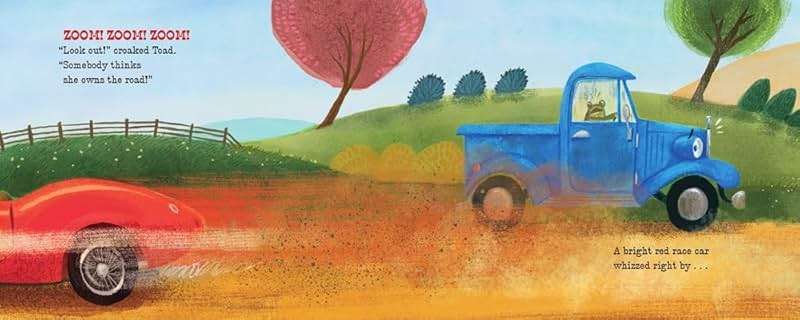Little Blue Truck and Racer Red: A Fun Picture Book About Race Cars, Friendship, and Trying Your Best for Children (Ages 4-8) - Image 4