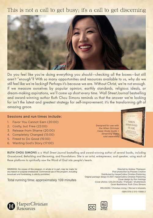 When Strivings Cease Video Study: Replacing the Gospel of Self-Improvement with the Gospel of Life-Transforming Grace - Image 2