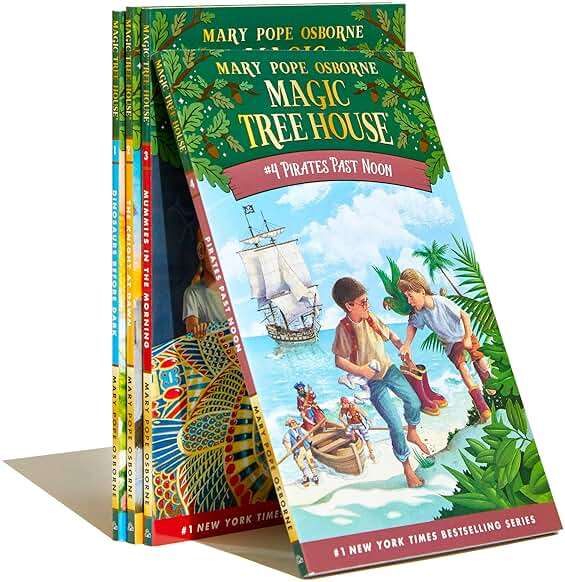 Magic Tree House Boxed Set, Books 1-4: Dinosaurs Before Dark, The Knight at Dawn, Mummies in the Morning, and Pirates Past Noon - Image 2