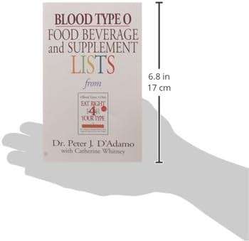 Blood Type O Food, Beverage and Supplement Lists (Eat Right 4 Your Type) - Image 3