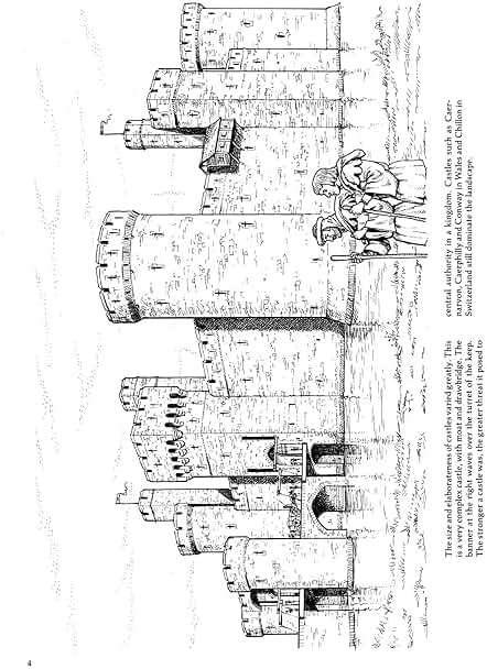 Life In A Medieval Castle and Village Coloring Book: The World of the Middle Ages Through Castles, Crafts, and Community Life (Dover World History Coloring Books) - Image 6
