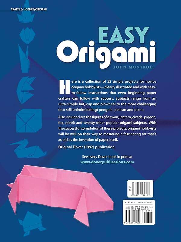 Easy Origami (Dover Origami Papercraft)over 30 simple projects - Image 2