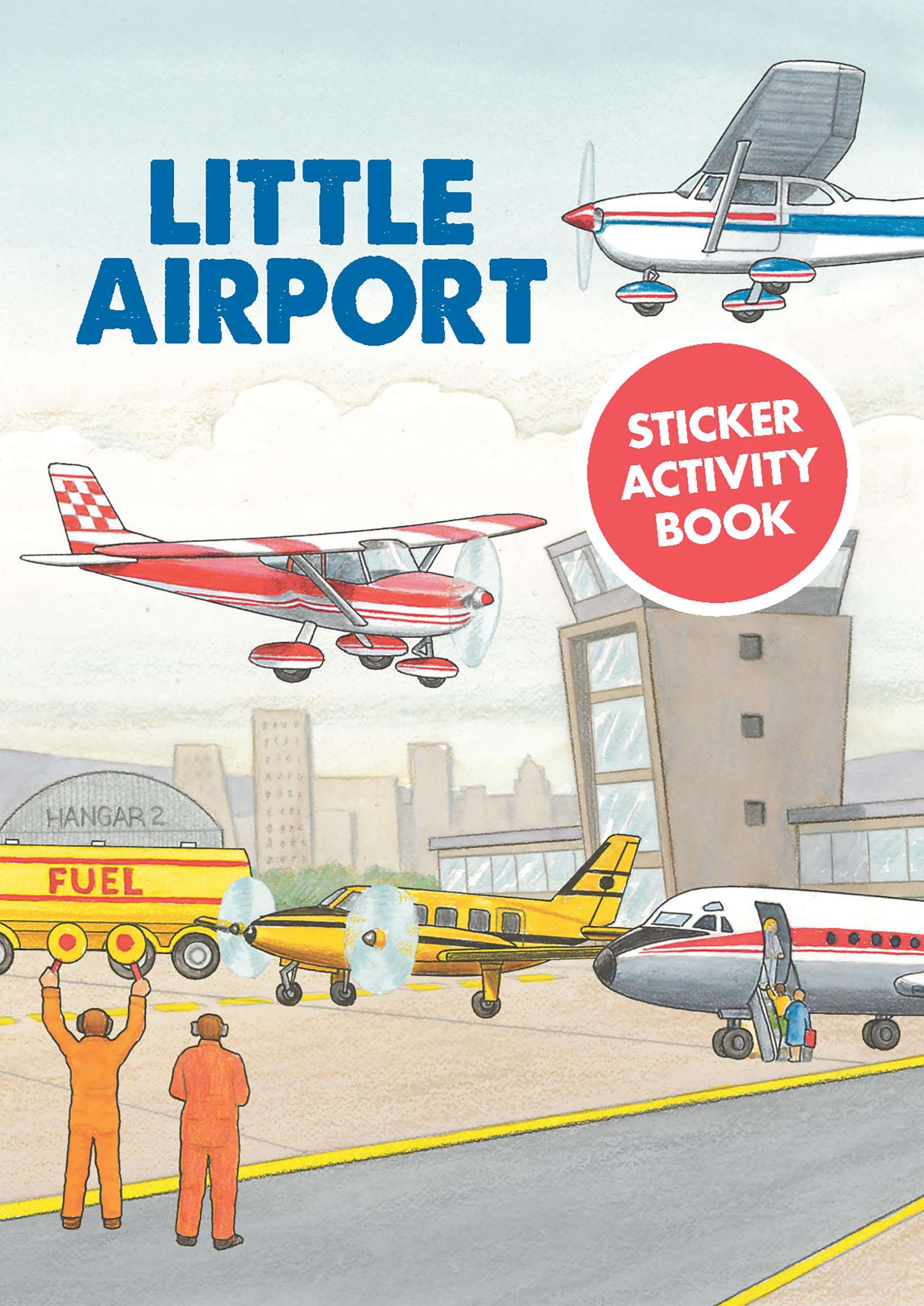 Little Airport Sticker Activity Book (Dover Little Activity Books: Travel) - Image 1
