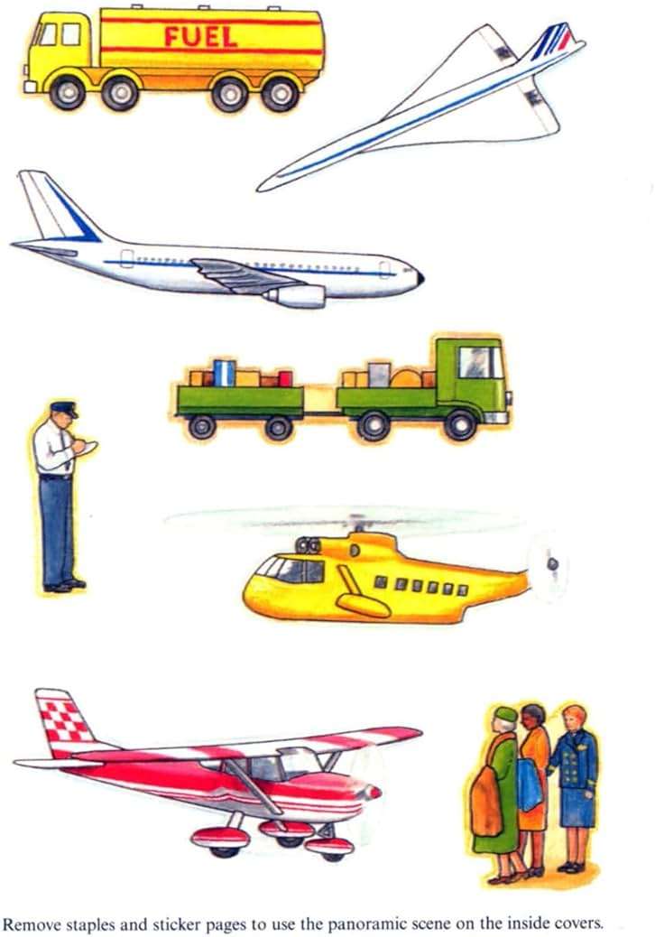 Little Airport Sticker Activity Book (Dover Little Activity Books: Travel) - Image 6