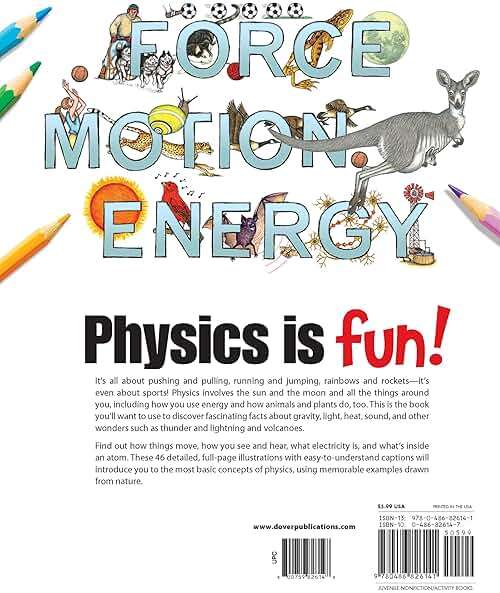 My First Book About Physics (Dover Science For Kids Coloring Books) - Image 2