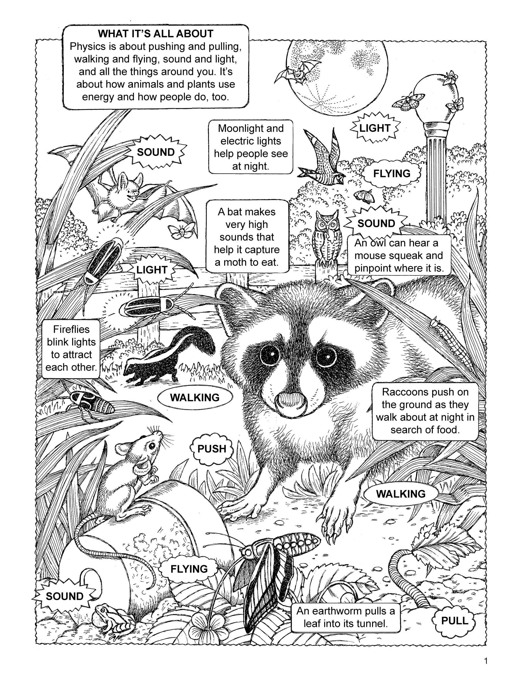 My First Book About Physics (Dover Science For Kids Coloring Books) - Image 3