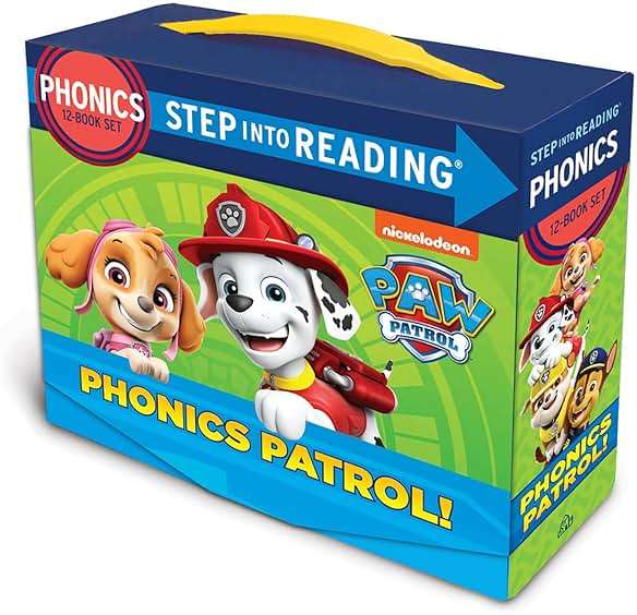 Paw Patrol Phonics Box Set (PAW Patrol) (Step into Reading) - Image 1