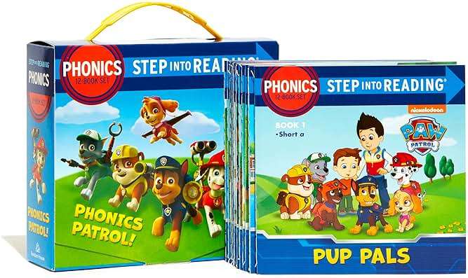 Paw Patrol Phonics Box Set (PAW Patrol) (Step into Reading) - Image 2