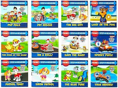 Paw Patrol Phonics Box Set (PAW Patrol) (Step into Reading) - Image 3