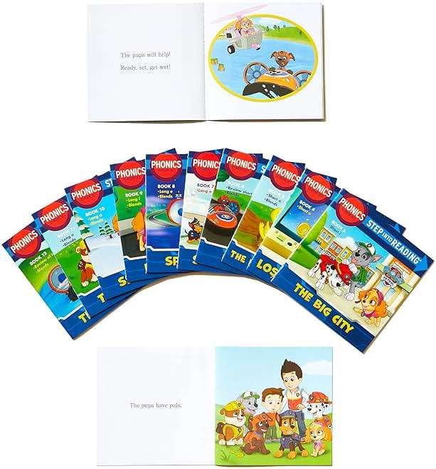 Paw Patrol Phonics Box Set (PAW Patrol) (Step into Reading) - Image 4