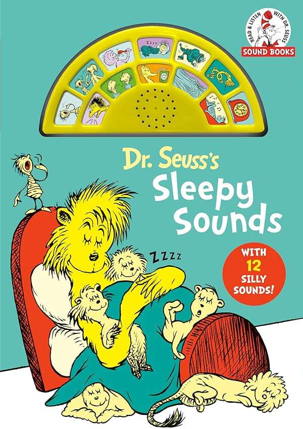 Dr. Seuss's Sleepy Sounds with 12 Silly Sounds!: An Interactive Read and Listen Book (Dr. Seuss Sound Board Books) - Image 1