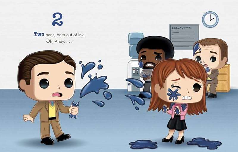 The Office: Counting with Office Supplies! (Funko Pop!) (Little Golden Book) - Image 4