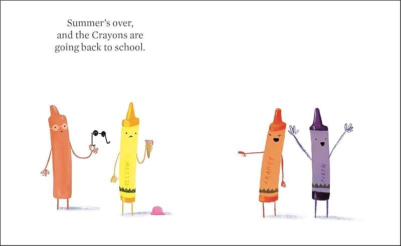 The Crayons Go Back to School (The Crayons Celebrate) - Image 2