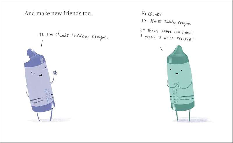 The Crayons Go Back to School (The Crayons Celebrate) - Image 6