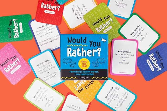 Would You Rather? Family Card Game: Fun Questions, Hilarious Answers, Lively Conversations! - Image 9