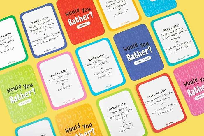 Would You Rather? Family Card Game: Fun Questions, Hilarious Answers, Lively Conversations! - Image 10