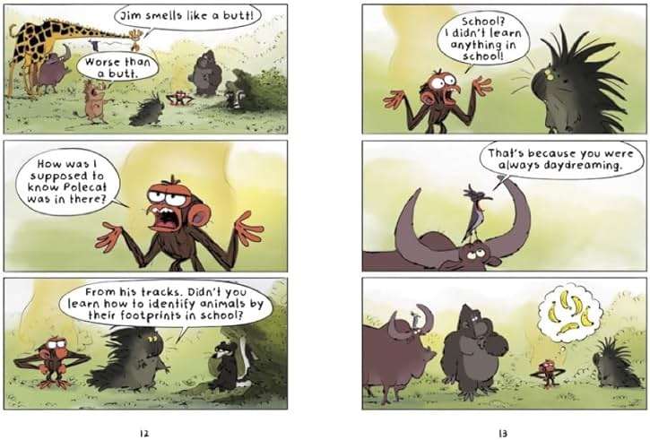 Grumpy Monkey School Stinks!: A Graphic Novel (Grumpy Monkey Graphic Novels) - Image 2