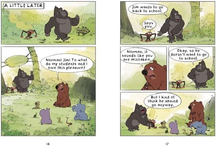 Grumpy Monkey School Stinks!: A Graphic Novel (Grumpy Monkey Graphic Novels) - Image 4