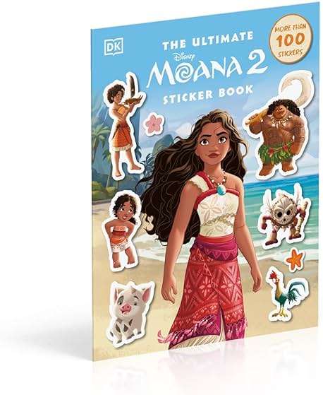 Disney Moana 2 Ultimate Sticker Book - Image 5