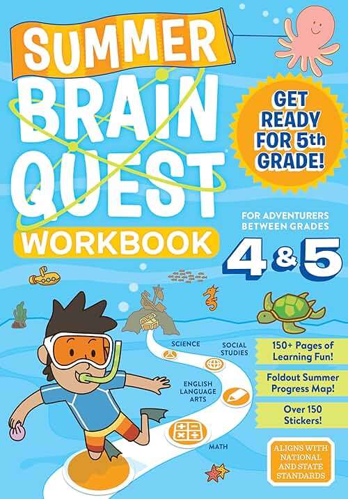 Summer Brain Quest: Between Grades 4 & 5 - Image 1