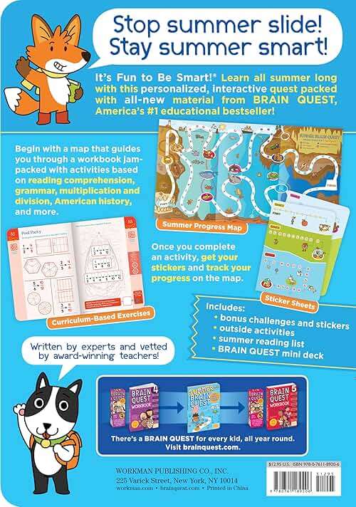 Summer Brain Quest: Between Grades 4 & 5 - Image 2