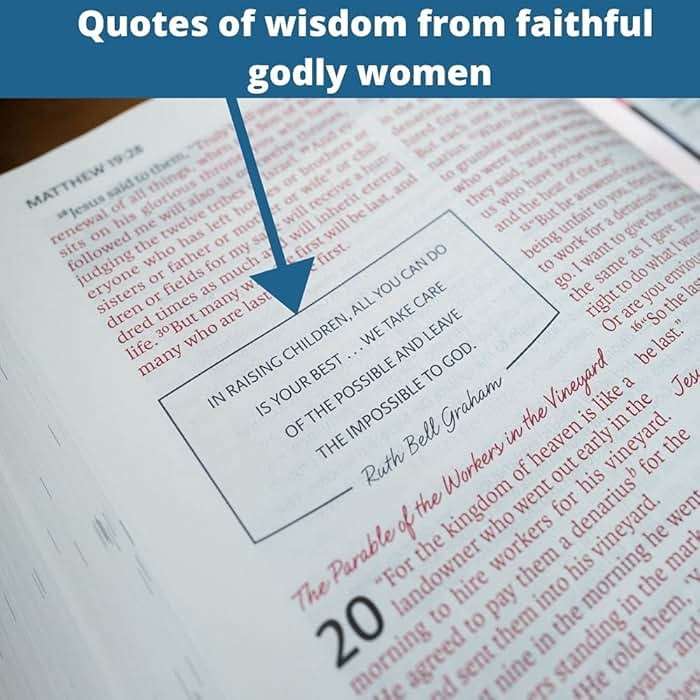 NIV, The Woman's Study Bible, Hardcover, Full-Color, Red Letter: Receiving God's Truth for Balance, Hope, and Transformation - Image 9