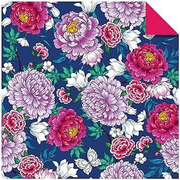 Origami Paper 500 sheets Flower Patterns 6" (15 cm): Tuttle Origami Paper: Double-Sided Origami Sheets Printed with 12 Different Patterns (Instructions for 6 Projects Included) - Image 15