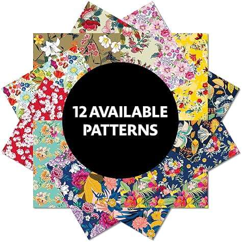 Origami Paper 500 sheets Flower Patterns 6" (15 cm): Tuttle Origami Paper: Double-Sided Origami Sheets Printed with 12 Different Patterns (Instructions for 6 Projects Included) - Image 18