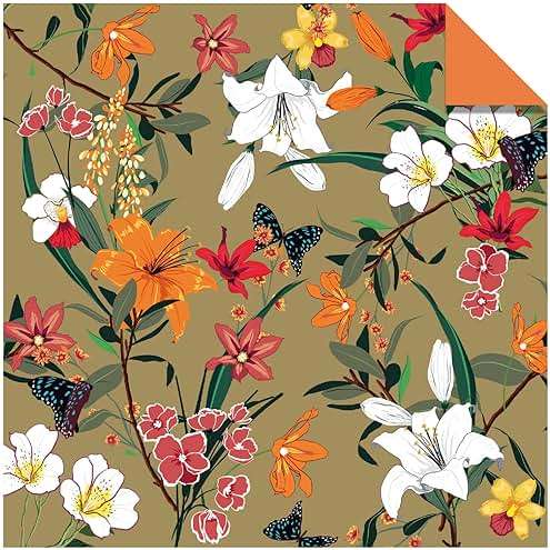 Origami Paper 500 sheets Flower Patterns 6" (15 cm): Tuttle Origami Paper: Double-Sided Origami Sheets Printed with 12 Different Patterns (Instructions for 6 Projects Included) - Image 9