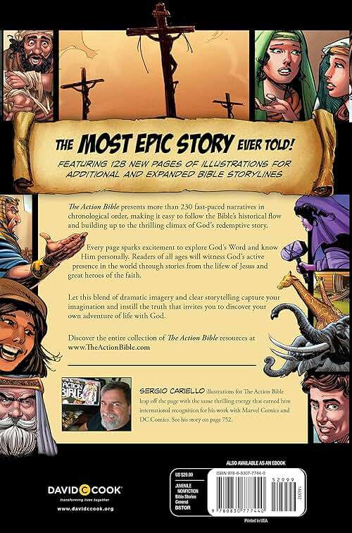 The Action Bible: God's Redemptive Story (Action Bible Series) - Image 2