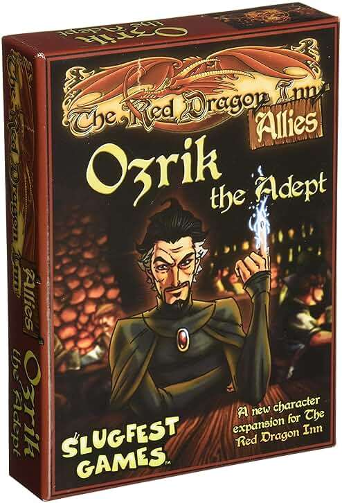 Slugfest Games Red Dragon Inn: Allies - Ozrik The Adept (Red Dragon Inn Expansion) Board Game (SFG017) - Image 1