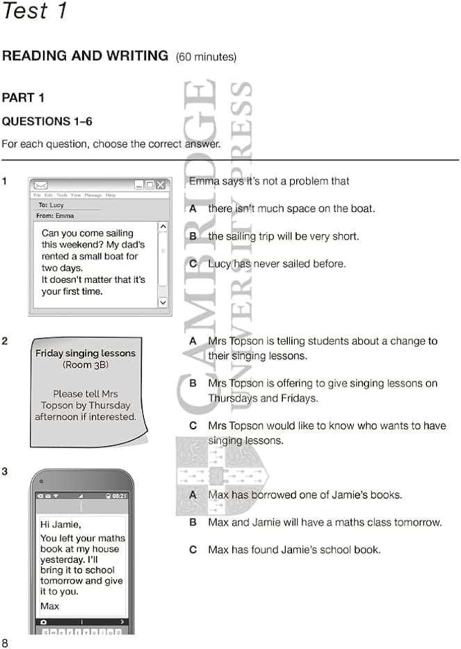 A2 Key for Schools 2 Student's Book with Answers with Audio with Resource Bank (KET Practice Tests) - Image 3