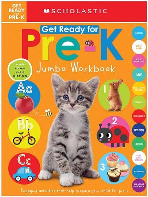 Get Ready for Pre-K Jumbo Workbook: Scholastic Early Learners (Jumbo Workbook) - Image 1