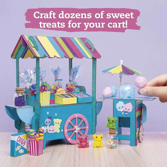 Klutz Mini Clay World Candy Cart Craft Kit - Image 3