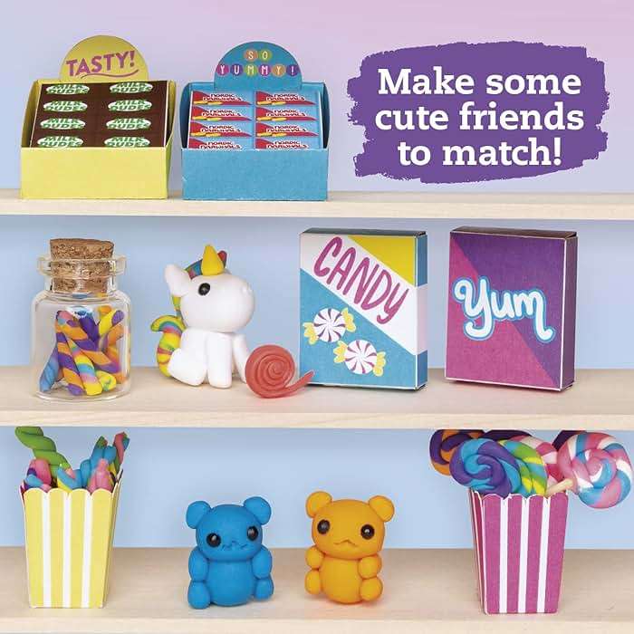 Klutz Mini Clay World Candy Cart Craft Kit - Image 4