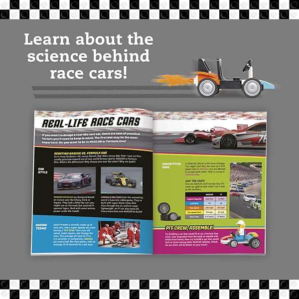 KLUTZ Lego Race Cars STEM Activity Kit, Small - Image 6