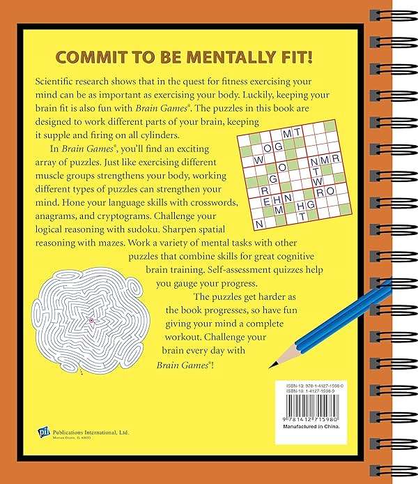 Brain Games - Collection #5 (Variety Puzzles): Enhance Your Memory, Reasoning, Creative Thinking, and More! - Image 2