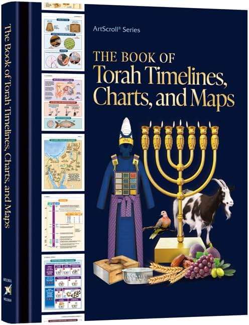 The Book of Torah Timelines, Charts and Maps (English Edition Hard Cover) - Image 1