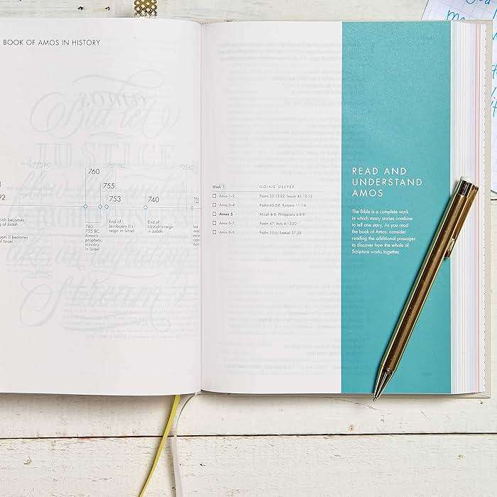 CSB She Reads Truth Bible, Hardcover, Black Letter, Full-Color Design, Wide Margins, Notetaking Space, Devotionals, Reading Plans, Two Ribbon Markers, Sewn Binding, Easy-to-Read Bible Serif Type - Image 5