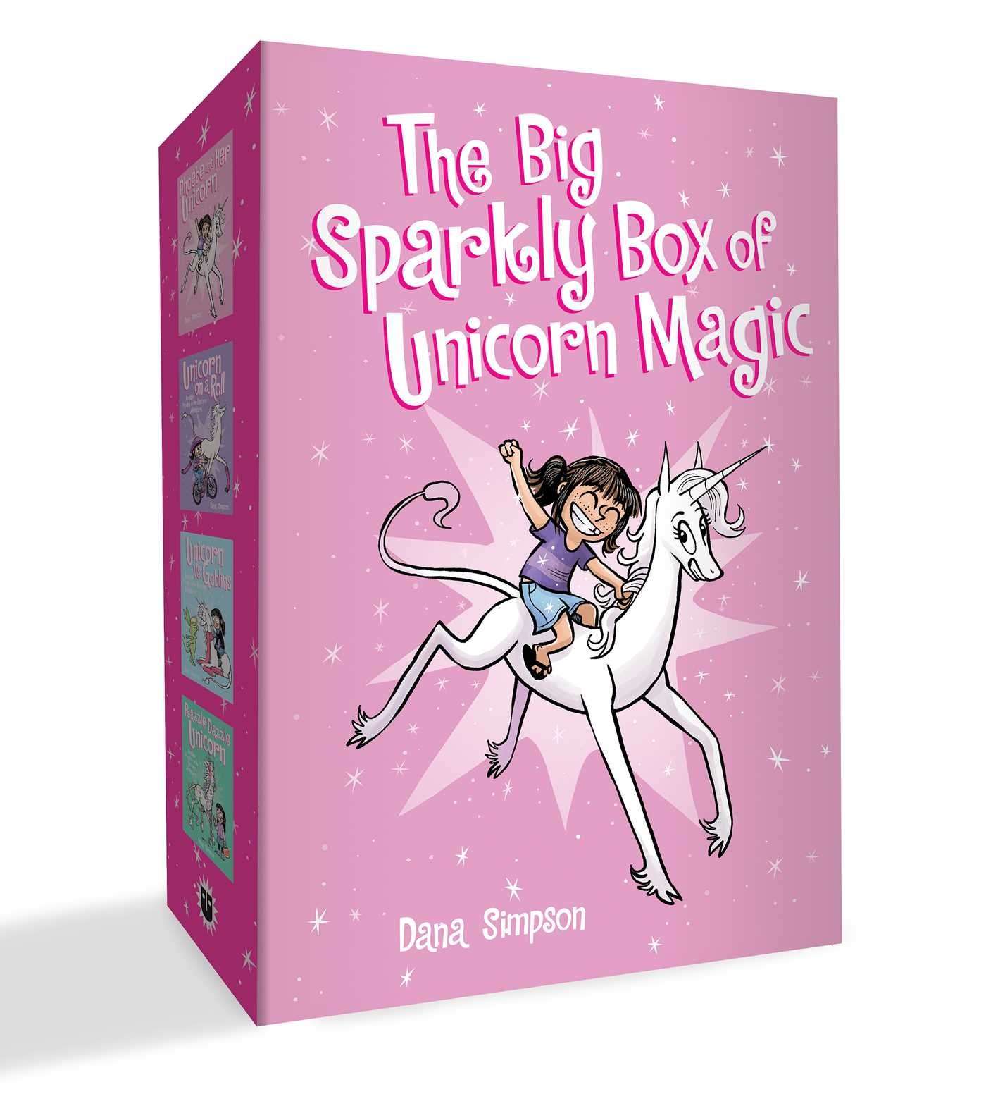 The Big Sparkly Box of Unicorn Magic: Phoebe and Her Unicorn Box Set Volume 1-4 - Image 1