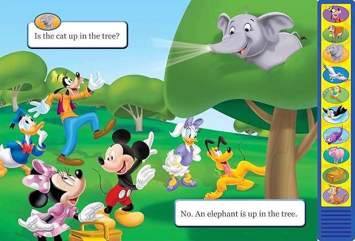 Disney Mickey Mouse Clubhouse - I'm Ready to Read With Mickey Sound Book - Play-a-Sound - PI Kids - Image 4