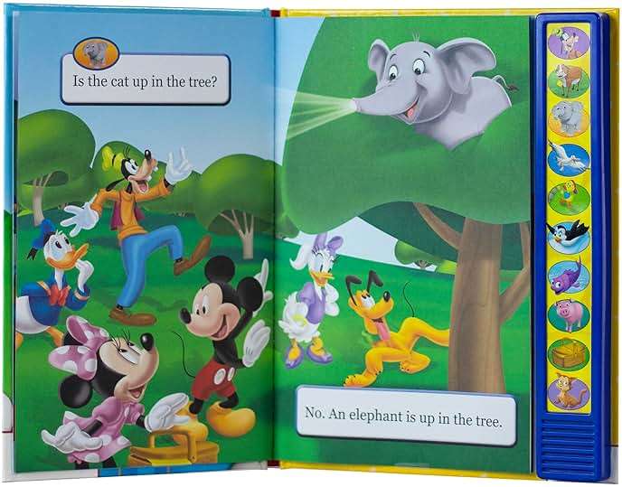 Disney Mickey Mouse Clubhouse - I'm Ready to Read With Mickey Sound Book - Play-a-Sound - PI Kids - Image 8