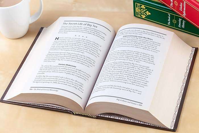 The Book of Unusual Knowledge: Big Book of Fascinating Facts & Information | Hardcover Gift for Trivia Buffs, Curious Minds, Adults, Dad & Knowledge Seekers - Image 4