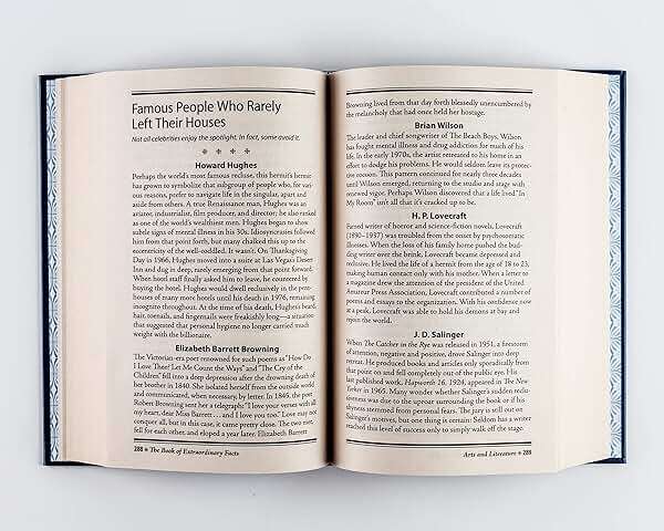 The Book of Extraordinary Facts: Big Book of Pop Culture, History, Crime & Weird Trivia | Hardcover Gift for Trivia Buffs, Curious Minds, Adults, Dad & Knowledge Seekers - Image 6