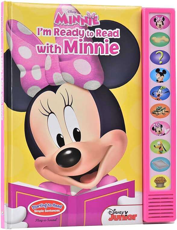Disney Minnie Mouse - I'm Ready to Read with Minnie Sound Book - PI Kids - Image 3