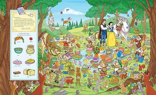Disney Princess Cinderella, Tangled, Aladdin and More!- Look and Find Activity Book - PI Kids - Image 3